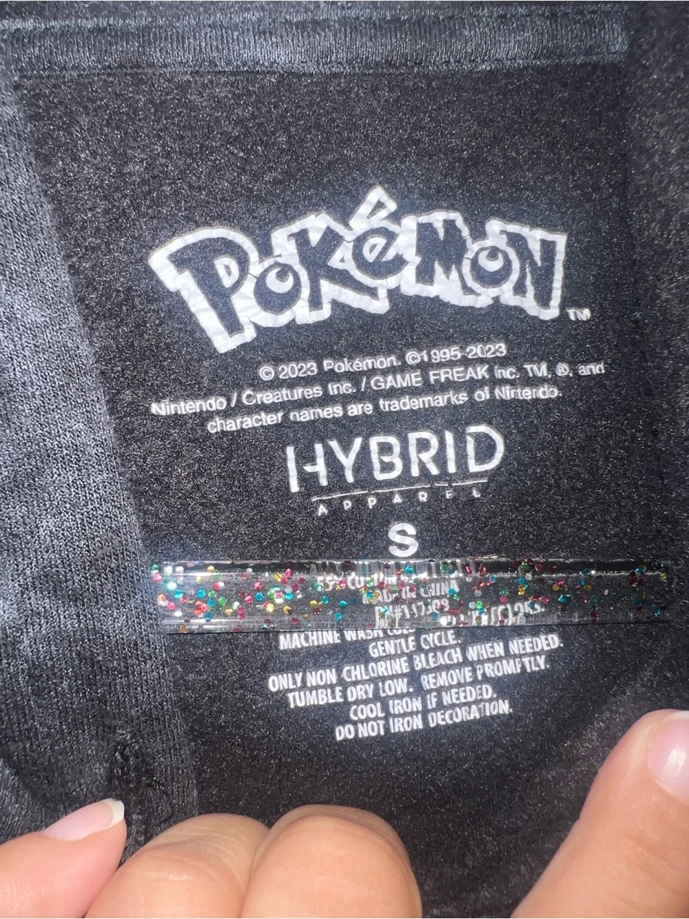 Pokemon Gengar & friends men’s hoodie size small